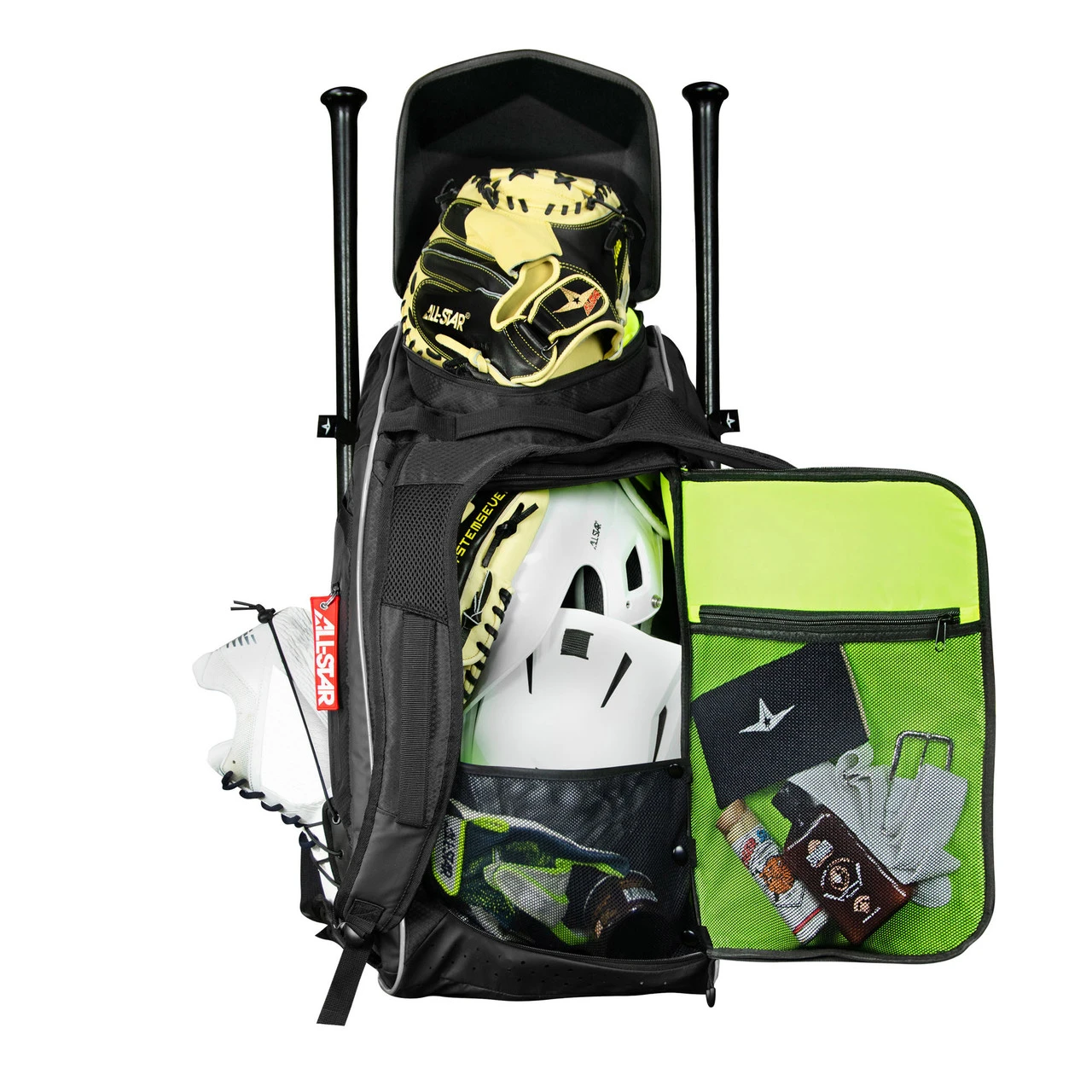 All-Star MVP Dual Hybrid Catcher's Baseball/Softball Backpack Bag 8 All-Star MVP Dual Hybrid Catcher's Baseball/Softball Backpack Bag - Image 6