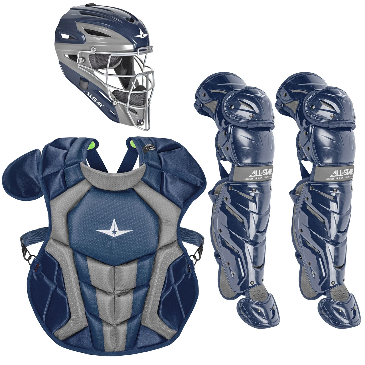 All-Star System7 Axis NOCSAE Intermediate Baseball Catcher's Package 4 All-Star System7 Axis NOCSAE Intermediate Baseball Catcher's Package - Image 2