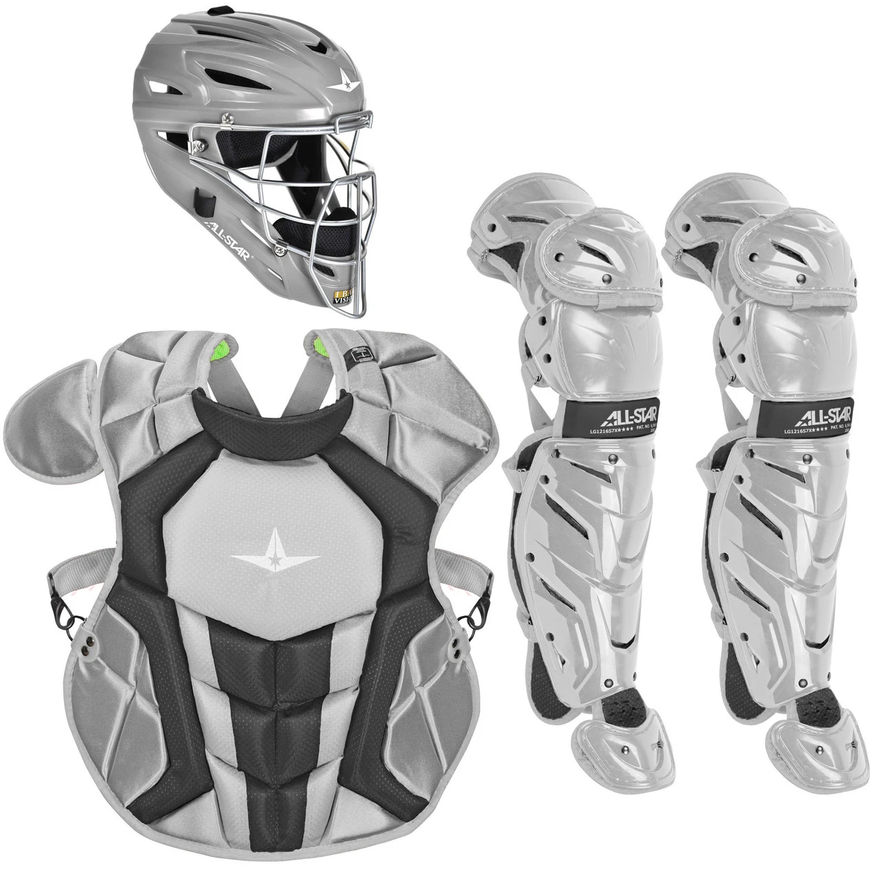 All-Star System7 Axis Intermediate NOCSAE Baseball Catcher's Package 6 All-Star System7 Axis Intermediate NOCSAE Baseball Catcher's Package - Image 4