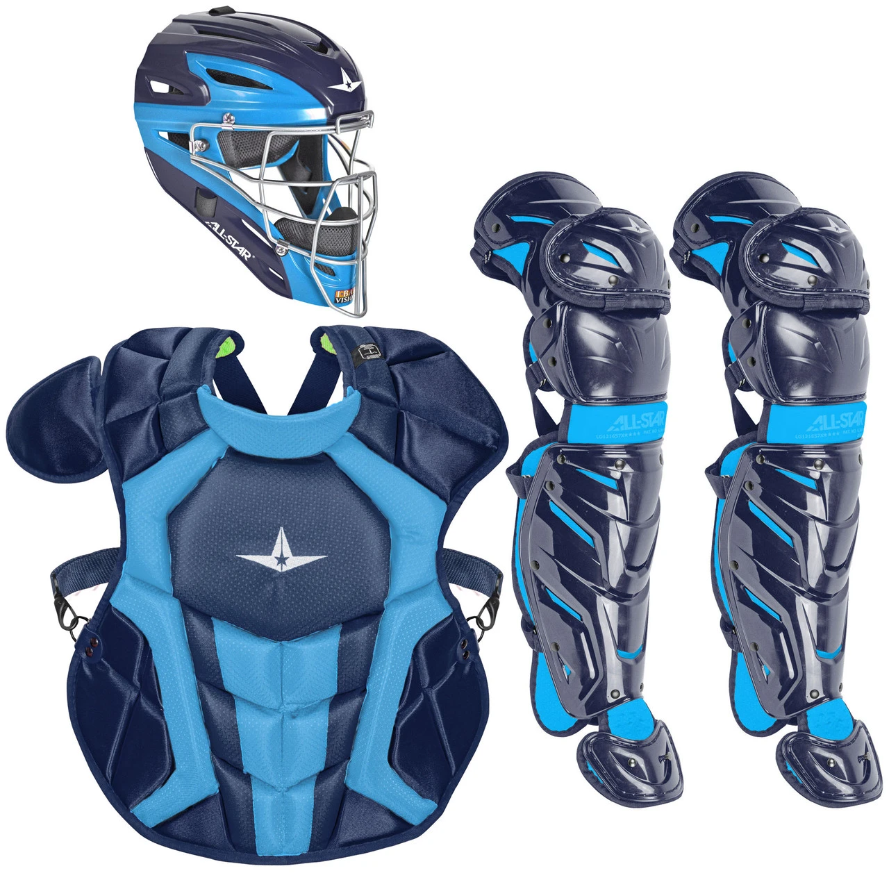 All-Star System7 Axis Travel Team NOCSAE Youth Catcher's Package 2 All-Star System7 Axis Travel Team NOCSAE Youth Catcher's Package