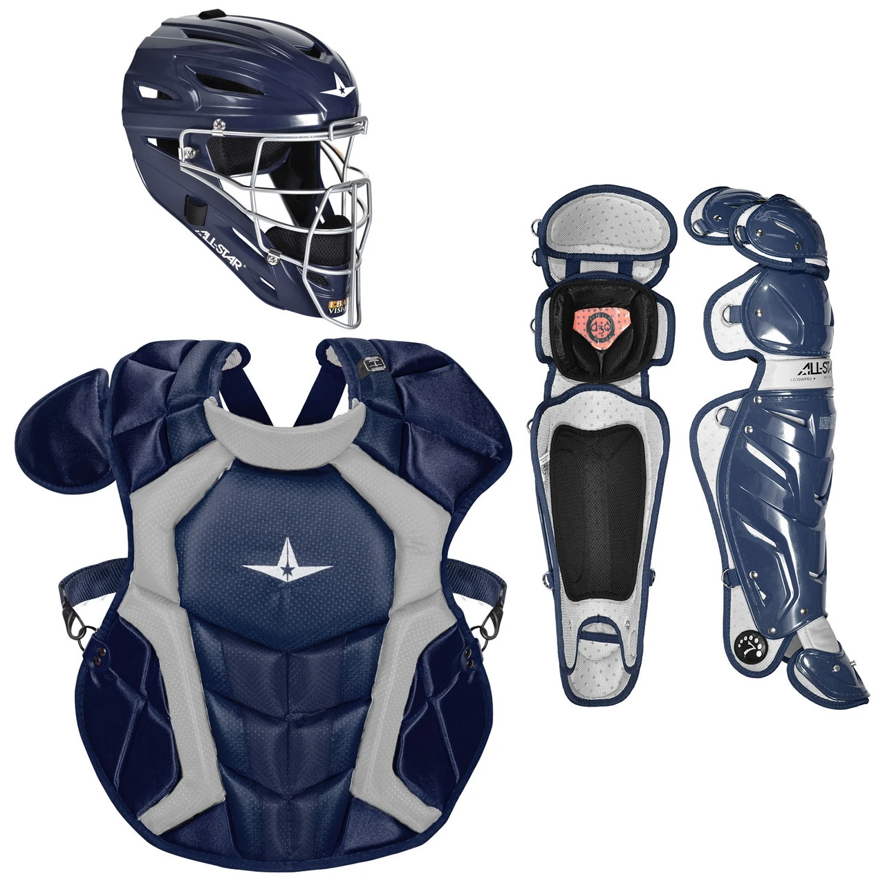 All-Star System Seven Pro NOCSAE Adult Baseball Catcher's Package 4 All-Star System Seven Pro NOCSAE Adult Baseball Catcher's Package - Image 2