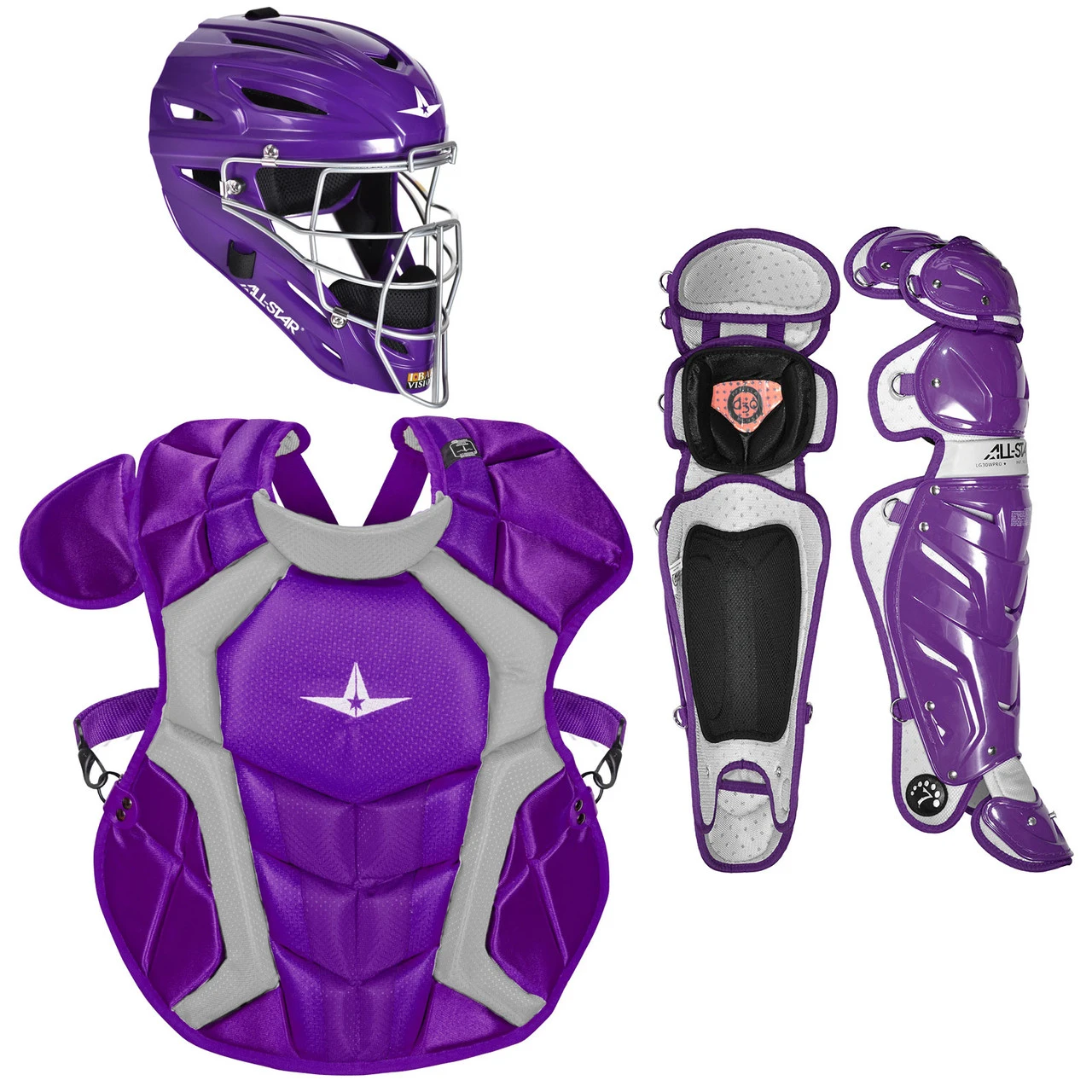 All-Star System Seven Pro NOCSAE Adult Baseball Catcher's Package 9 All-Star System Seven Pro NOCSAE Adult Baseball Catcher's Package - Image 7