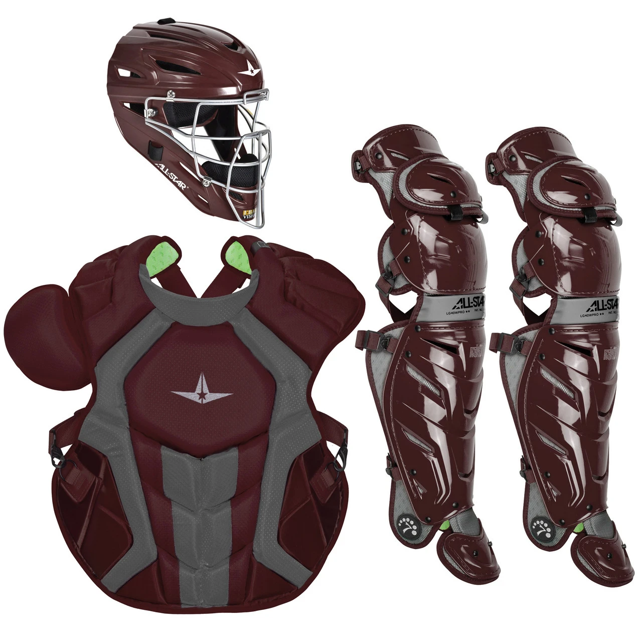 All-Star System7 Axis NOCSAE Adult Baseball Catcher's Package 6 All-Star System7 Axis NOCSAE Adult Baseball Catcher's Package - Image 4