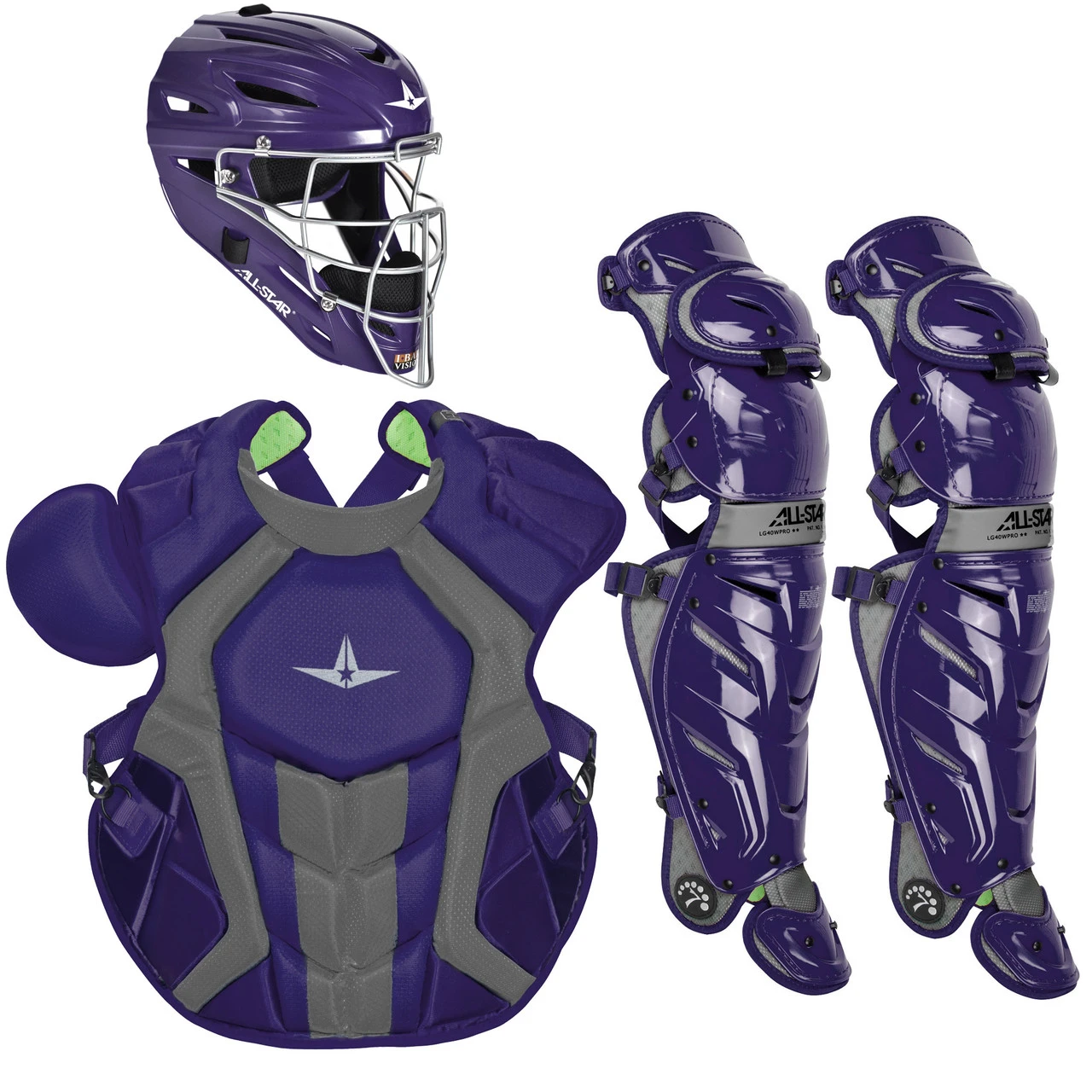 All-Star System7 Axis NOCSAE Adult Baseball Catcher's Package 7 All-Star System7 Axis NOCSAE Adult Baseball Catcher's Package - Image 5