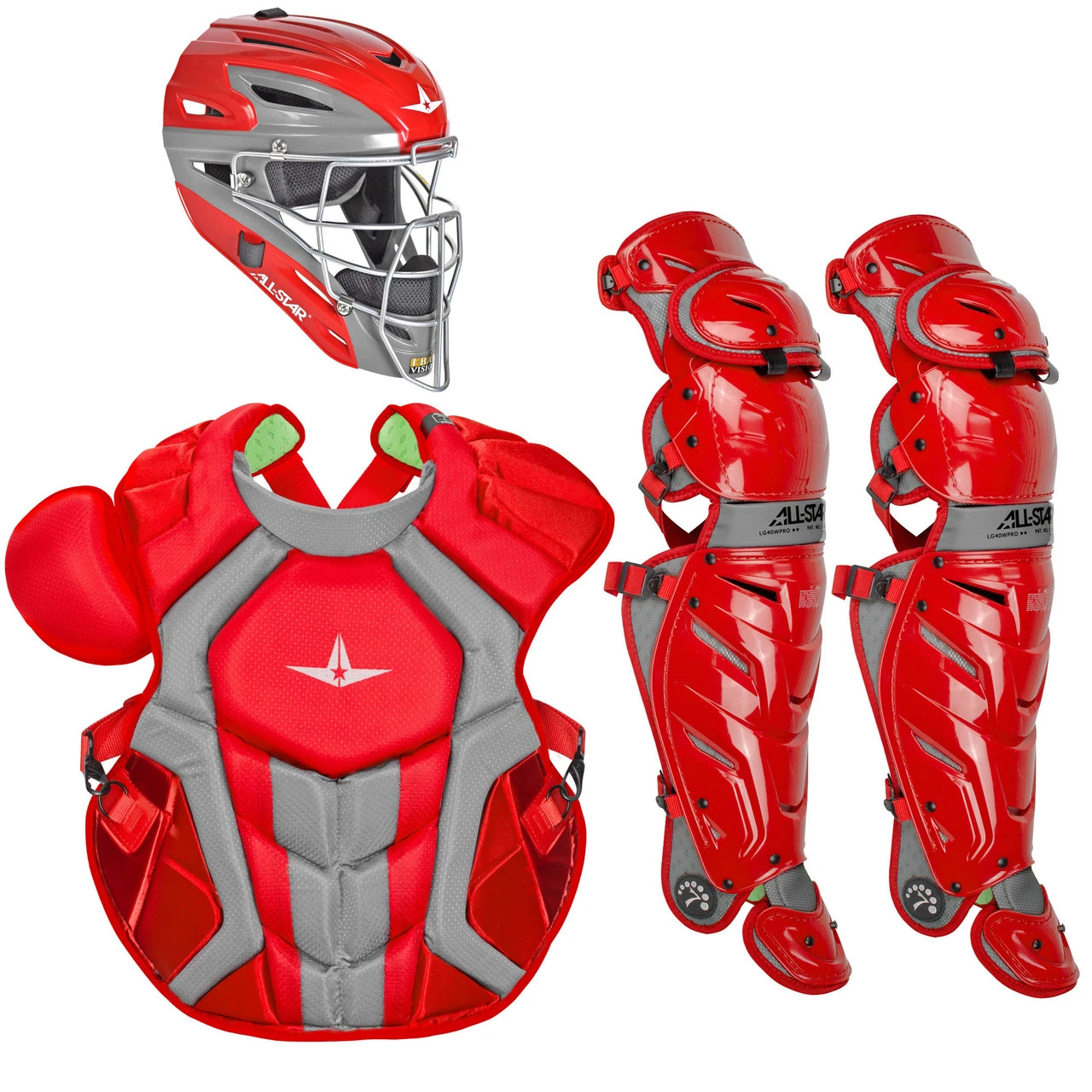 All-Star System7 Axis NOCSAE Adult Baseball Catcher's Package 5 All-Star System7 Axis NOCSAE Adult Baseball Catcher's Package - Image 3