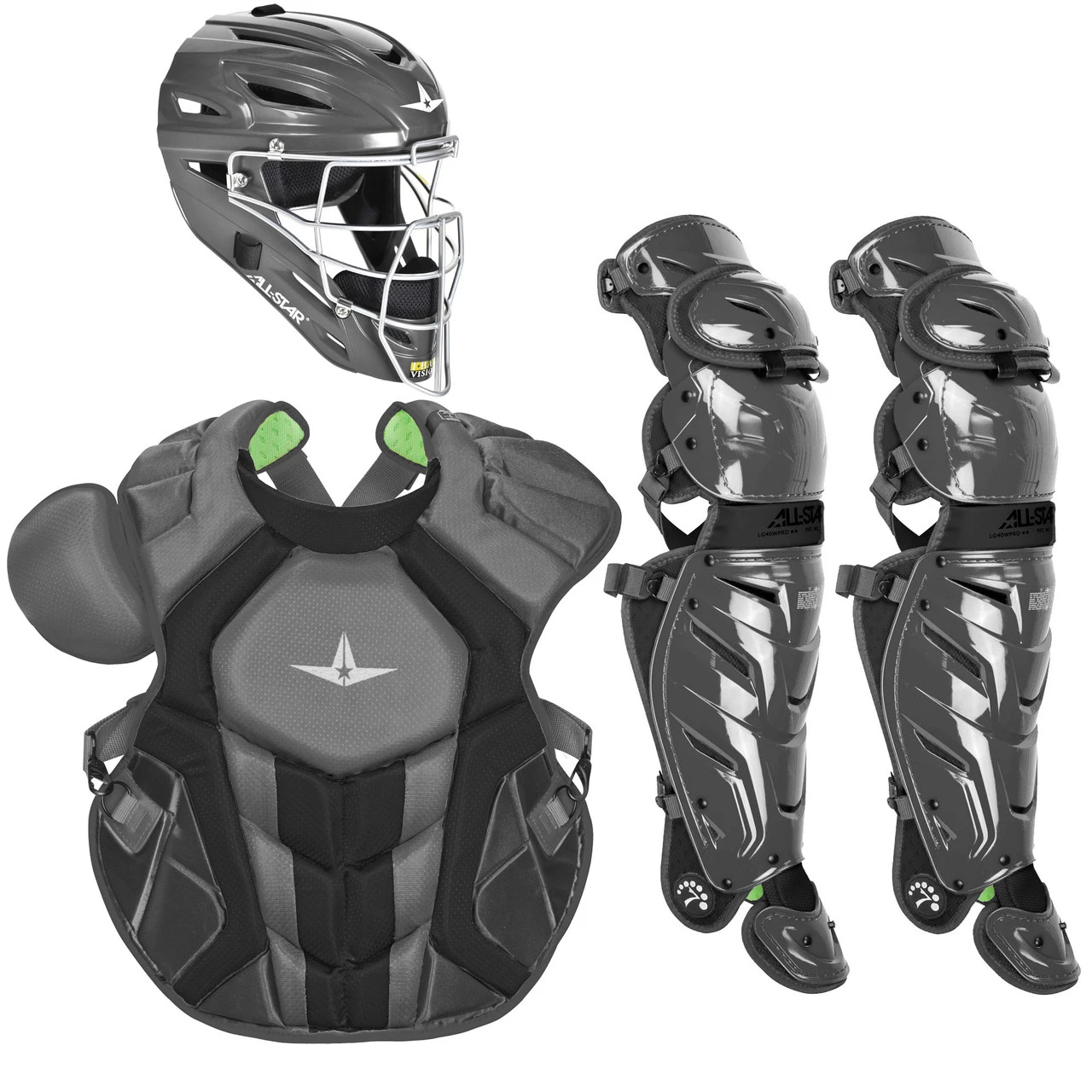 All-Star System7 Axis NOCSAE Adult Baseball Catcher's Package 9 All-Star System7 Axis NOCSAE Adult Baseball Catcher's Package - Image 7