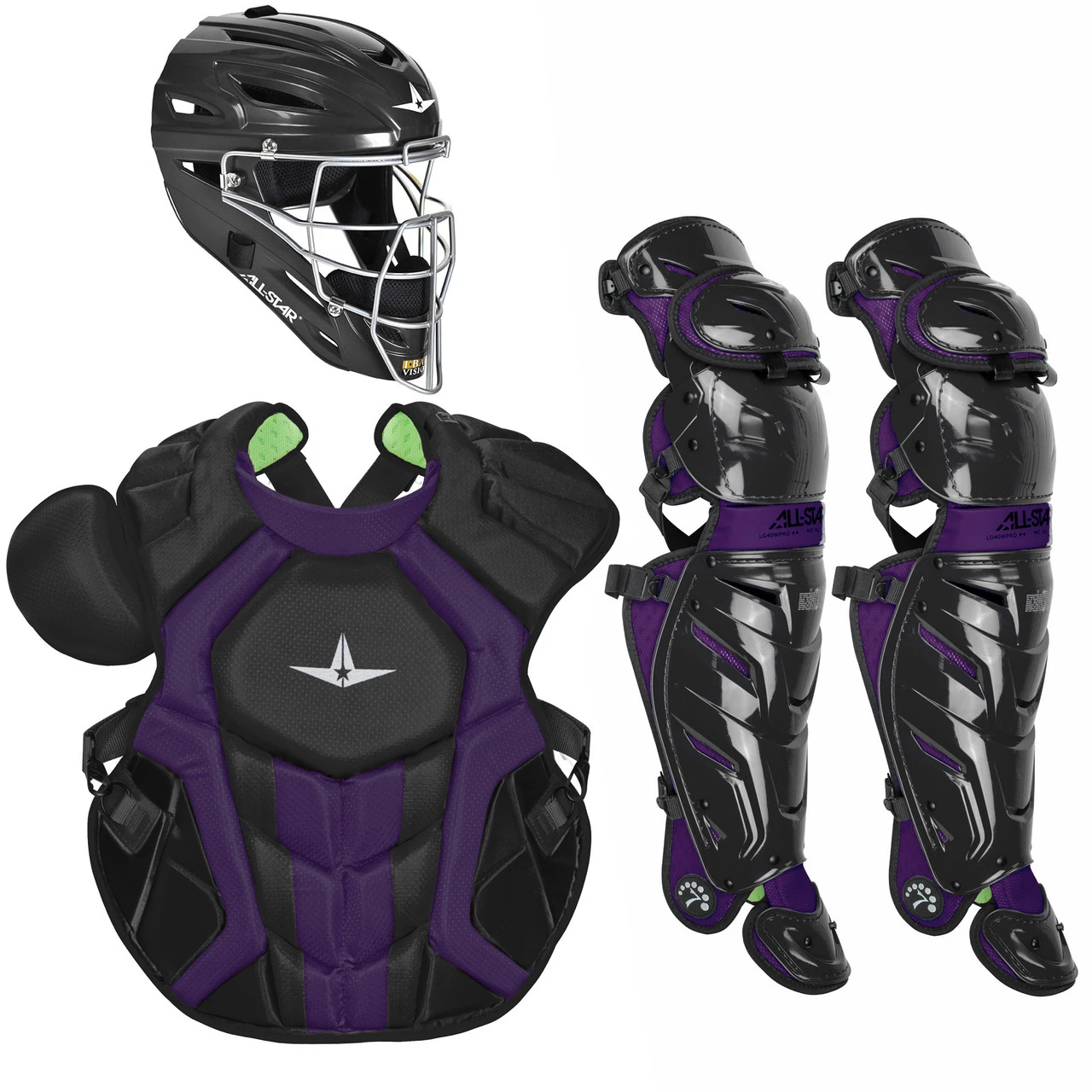 All-Star System7 Axis NOCSAE Adult Baseball Catcher's Package 13 All-Star System7 Axis NOCSAE Adult Baseball Catcher's Package - Image 11