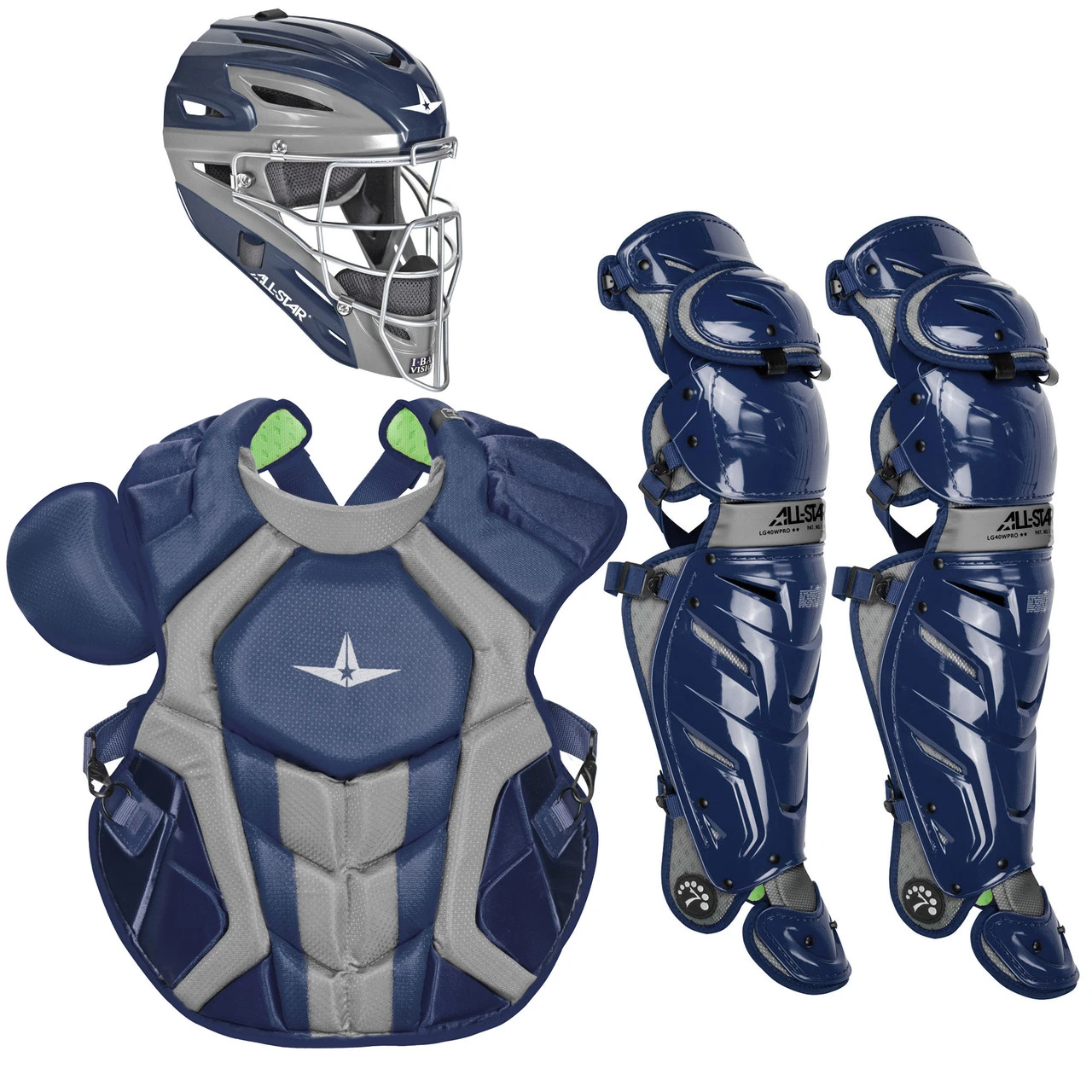 All-Star System7 Axis NOCSAE Adult Baseball Catcher's Package 17 All-Star System7 Axis NOCSAE Adult Baseball Catcher's Package - Image 15