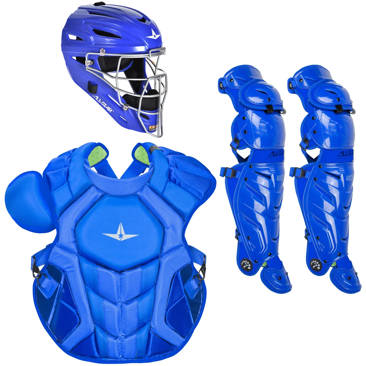 All-Star Solid Color System7 Axis NOCSAE Adult Baseball Catcher's Package 4 All-Star Solid Color System7 Axis NOCSAE Adult Baseball Catcher's Package - Image 2