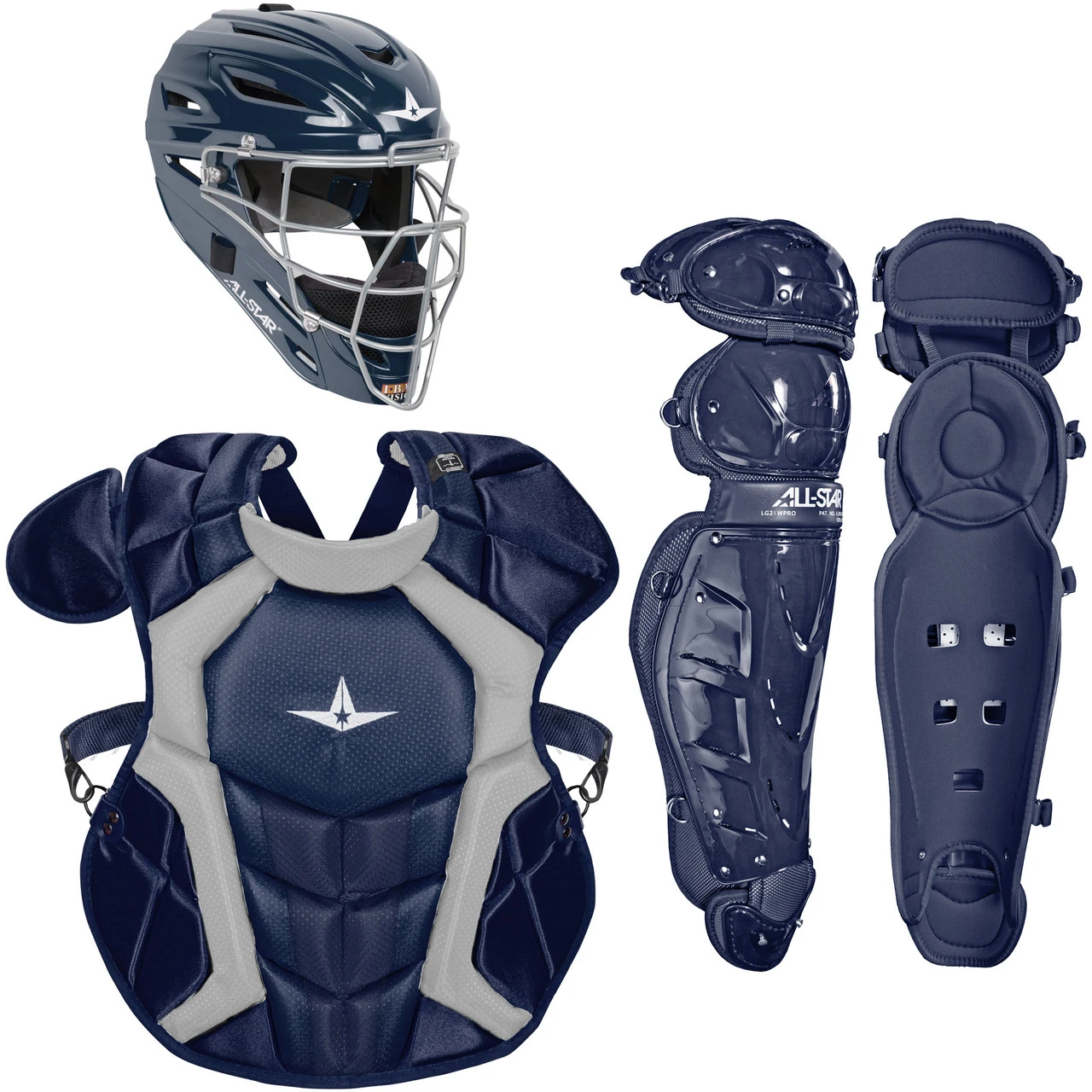 All-Star Classic Pro NOCSAE Adult Baseball Catcher's Package 4 All-Star Classic Pro NOCSAE Adult Baseball Catcher's Package - Image 2