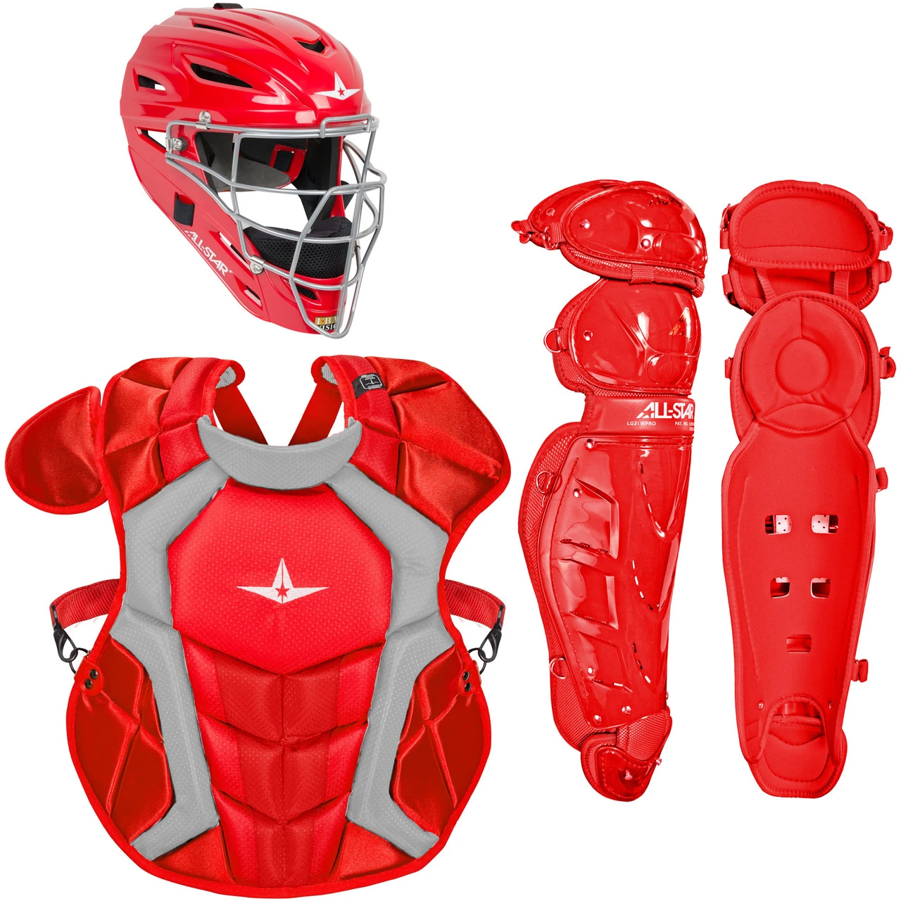All-Star Classic Pro NOCSAE Adult Baseball Catcher's Package 6 All-Star Classic Pro NOCSAE Adult Baseball Catcher's Package - Image 4