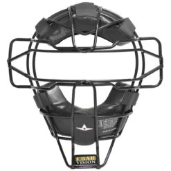 All-Star Pro Style Traditional Baseball/Softball Umpire Mask - Black & Tan Combo