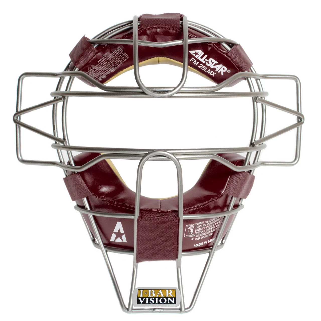 All-Star Hollow Steel FM25 LMX Traditional Baseball Catcher's Mask 9 All-Star Hollow Steel FM25 LMX Traditional Baseball Catcher's Mask - Image 7