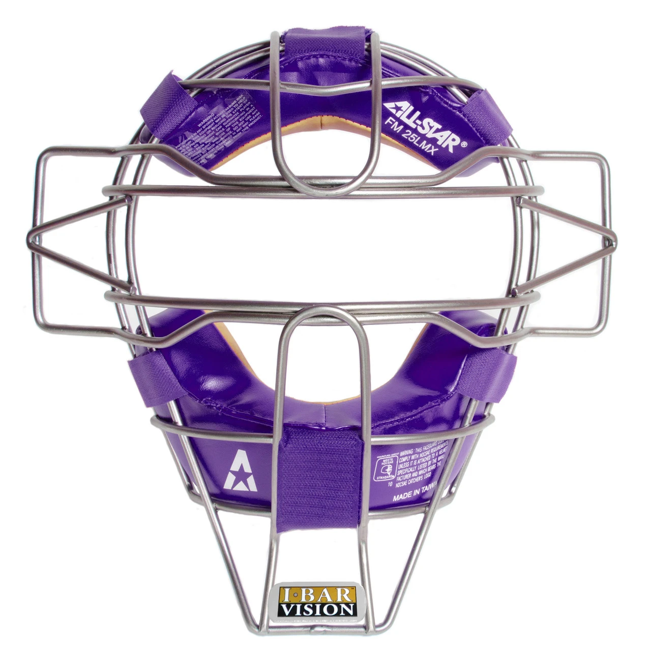 All-Star Hollow Steel FM25 LMX Traditional Baseball Catcher's Mask 10 All-Star Hollow Steel FM25 LMX Traditional Baseball Catcher's Mask - Image 8