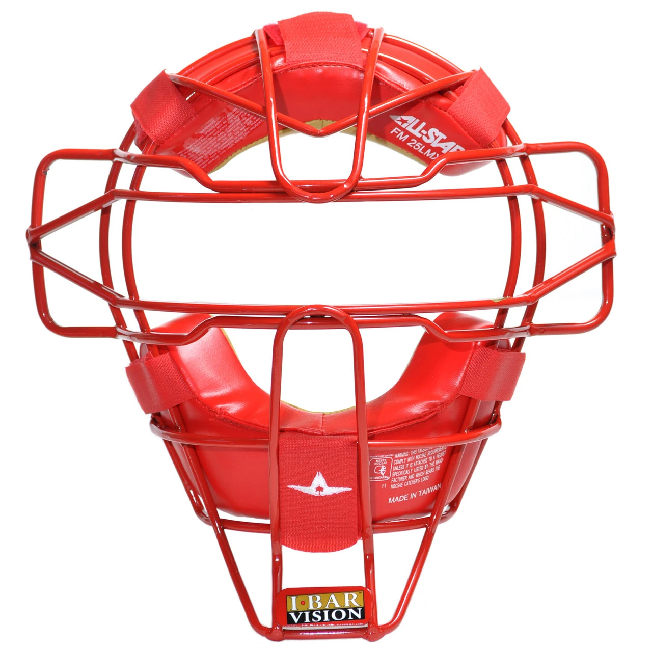 All-Star Hollow Steel FM25 LMX Traditional Baseball Catcher's Mask 6 All-Star Hollow Steel FM25 LMX Traditional Baseball Catcher's Mask - Image 4