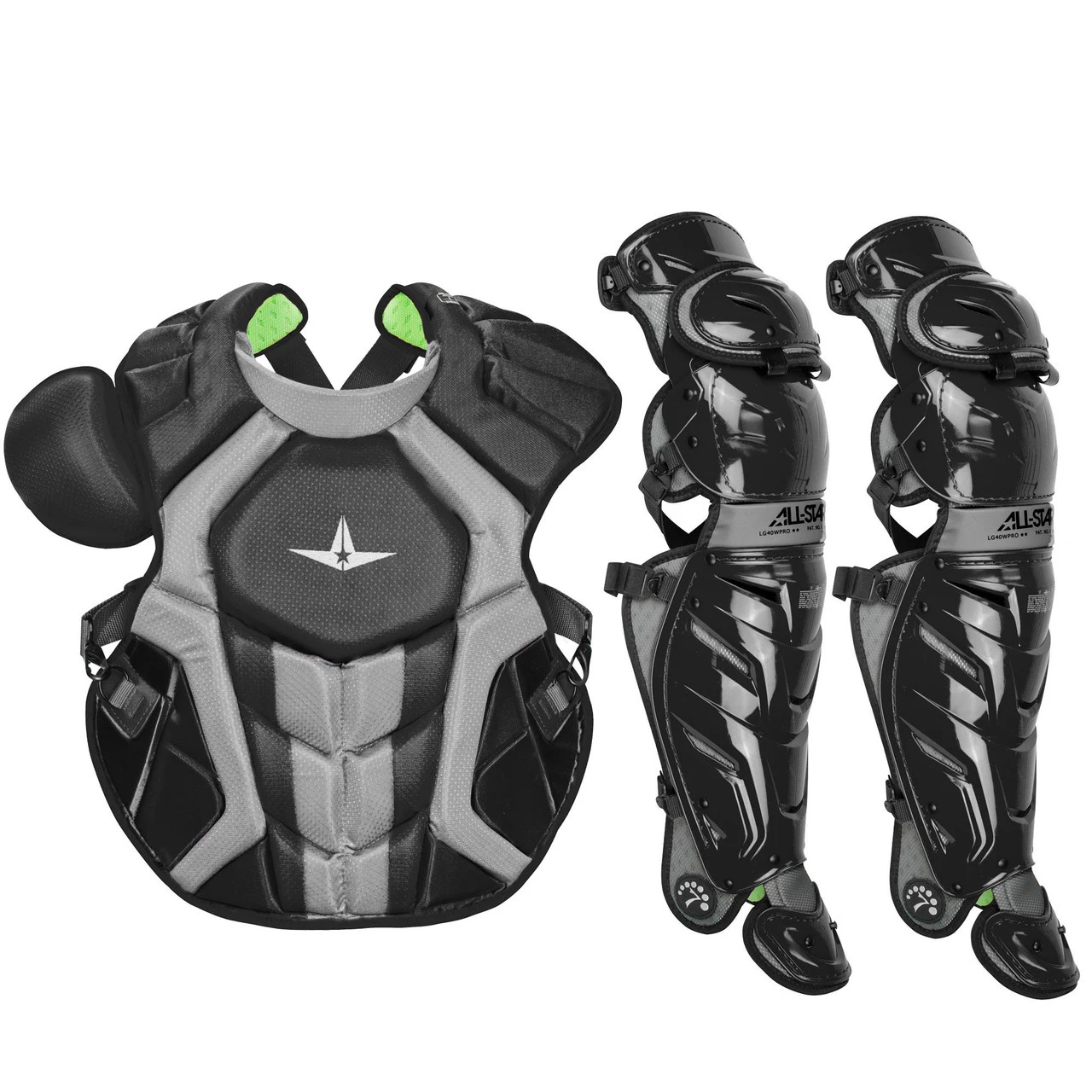 All-Star System7 Axis NOCSAE Adult Baseball Catcher's Gear Set 3 All-Star System7 Axis NOCSAE Adult Baseball Catcher's Gear Set