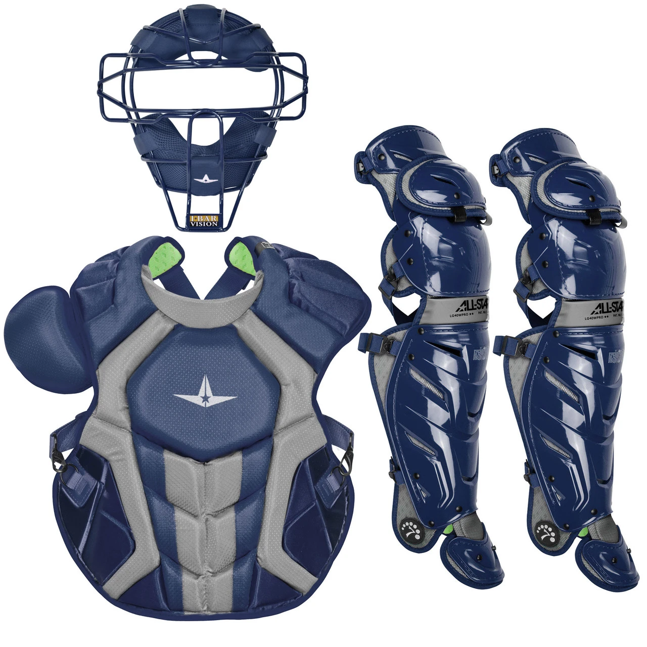 All-Star System7 Axis TM Adult NOCSAE Baseball Catcher's Package 7 All-Star System7 Axis TM Adult NOCSAE Baseball Catcher's Package - Image 5