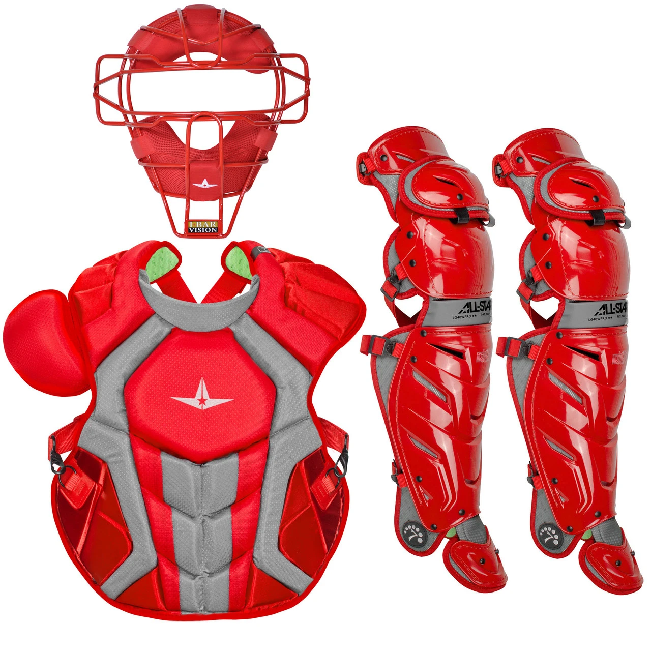 All-Star System7 Axis TM Adult NOCSAE Baseball Catcher's Package 10 All-Star System7 Axis TM Adult NOCSAE Baseball Catcher's Package - Image 8