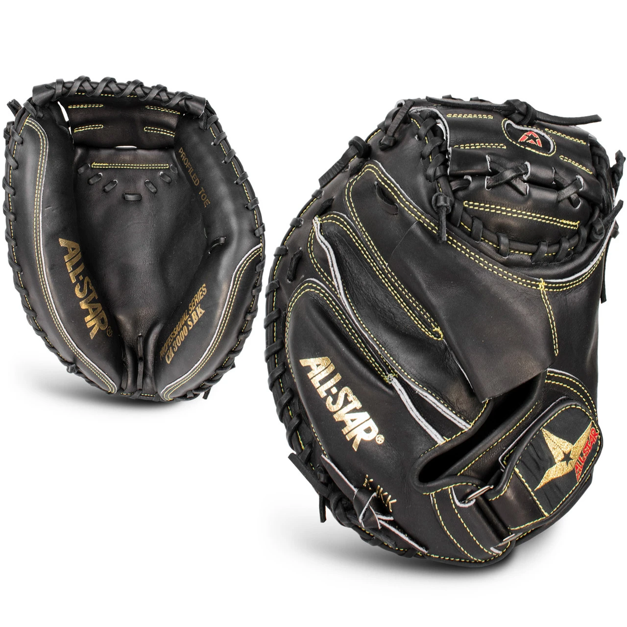 All-Star Pro-Elite 33.5" CM3000SBK Baseball Catchers Mitt 3 All-Star Pro-Elite 33.5" CM3000SBK Baseball Catchers Mitt
