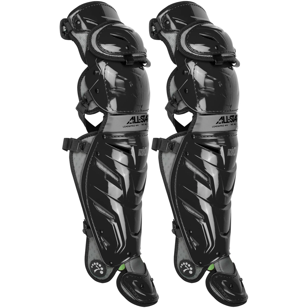 All-Star System 7 Axis 16.5 Inch Adult Baseball Catcher's Leg Guards 3 All-Star System 7 Axis 16.5 Inch Adult Baseball Catcher's Leg Guards