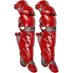 All-Star System 7 Axis 16.5 Inch Adult Baseball Catcher's Leg Guards 14 All-Star System 7 Axis 16.5 Inch Adult Baseball Catcher's Leg Guards -Bp Athletics all star lg40wpro crdgph 39475.1679359011
