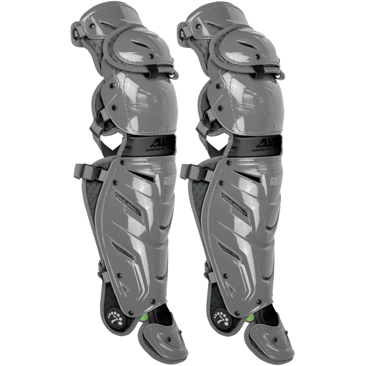 All-Star System 7 Axis 16.5 Inch Adult Baseball Catcher's Leg Guards 6 All-Star System 7 Axis 16.5 Inch Adult Baseball Catcher's Leg Guards - Image 4