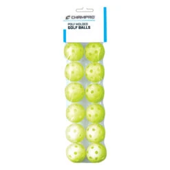 Champro 5 Inch Poly Molded Golf Balls - 12 Balls 5 Champro 5 Inch Poly Molded Golf Balls - 12 Balls -Bp Athletics cbb 52yellow 48717.1668241344