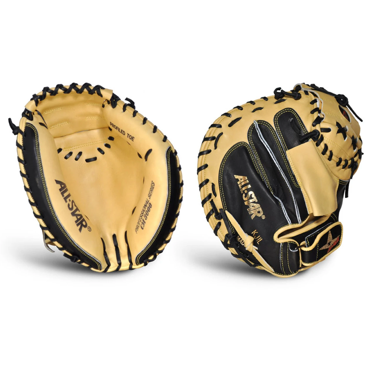 All-Star Pro-Elite 33.5 Inch CM3000SBT Baseball Catcher's Mitt 3 All-Star Pro-Elite 33.5 Inch CM3000SBT Baseball Catcher's Mitt