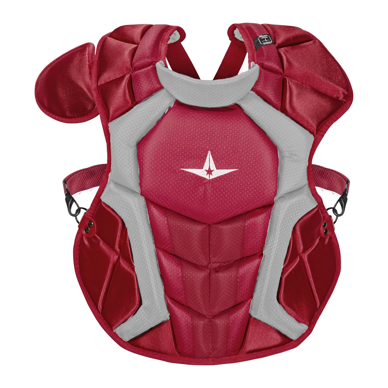 All-Star System Seven Pro NOCSAE Adult Baseball Catcher's Chest Protector 5 All-Star System Seven Pro NOCSAE Adult Baseball Catcher's Chest Protector - Image 3
