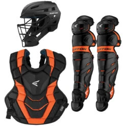 Easton Elite X Adult Baseball Catcher's Package 29 Easton Elite X Adult Baseball Catcher's Package -Bp Athletics easton elitexset blkorg 47349.1668444303