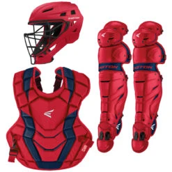 Easton Elite X Adult Baseball Catcher's Package 27 Easton Elite X Adult Baseball Catcher's Package -Bp Athletics easton elitexset rednvy 27039.1668444303