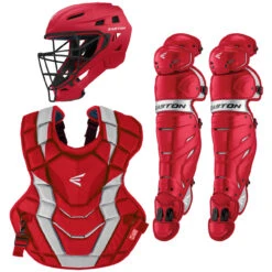 Easton Elite X Youth Baseball Catcher's Package 28 Easton Elite X Youth Baseball Catcher's Package -Bp Athletics easton elitexset redsil 33829.1677938811