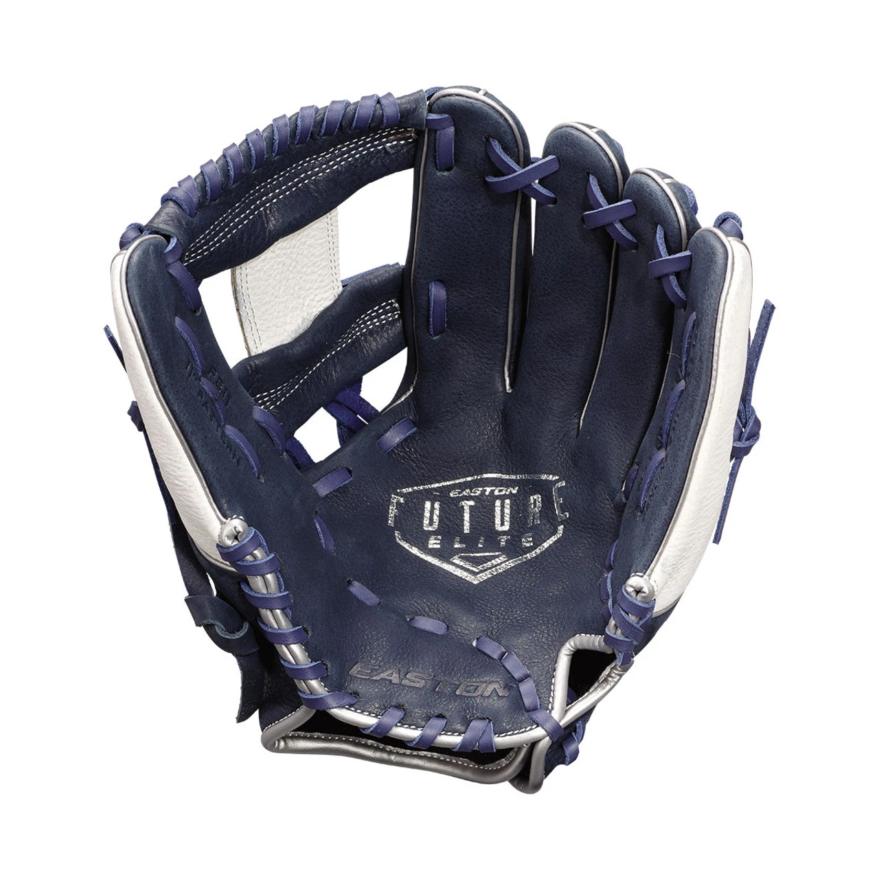 Easton Future Elite 11 Inch FE11 Youth Baseball Glove - Navy/White 4 Easton Future Elite 11 Inch FE11 Youth Baseball Glove - Navy/White - Image 2