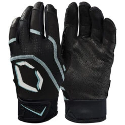 Evoshield Khaos Adult Baseball/Softball Batting Gloves 12 Evoshield Khaos Adult Baseball/Softball Batting Gloves -Bp Athletics evoshield khaosbg blk 01 89900.1678981846