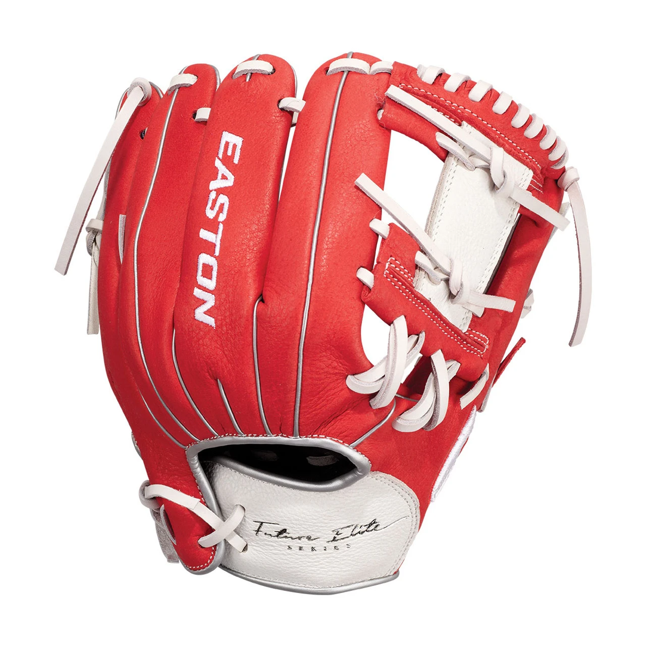 Easton Future Elite 11 Inch FE11 Youth Baseball Glove - Red/White 5 Easton Future Elite 11 Inch FE11 Youth Baseball Glove - Red/White - Image 3