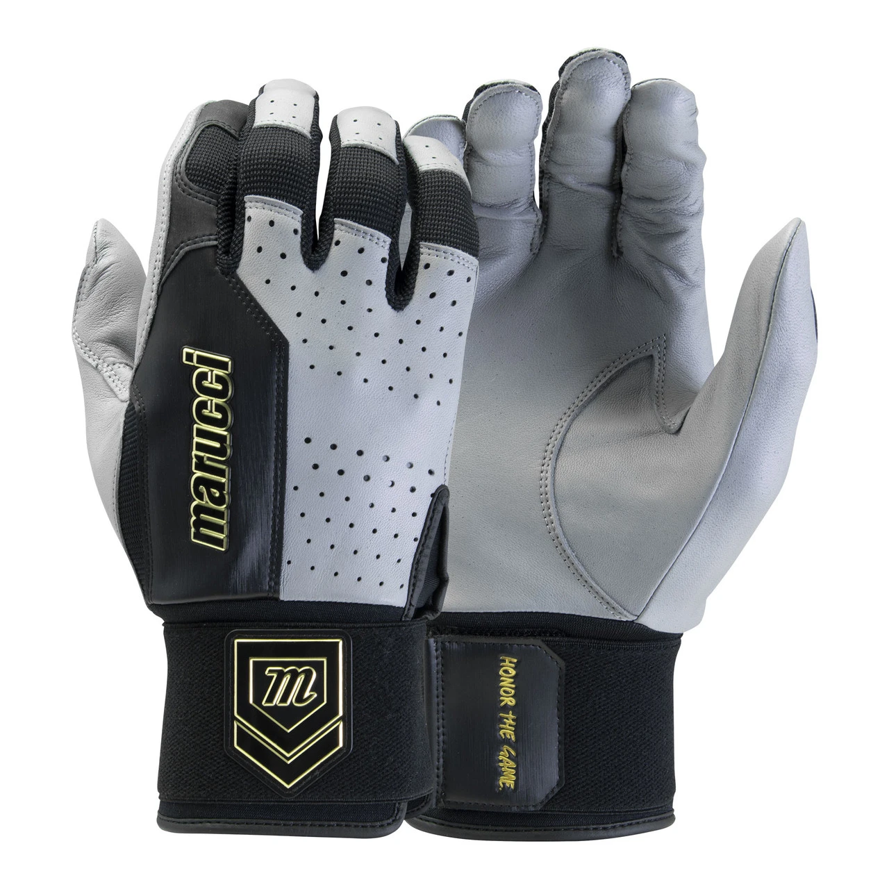 Marucci Luxe Adult Baseball/Softball Batting Gloves 3 Marucci Luxe Adult Baseball/Softball Batting Gloves