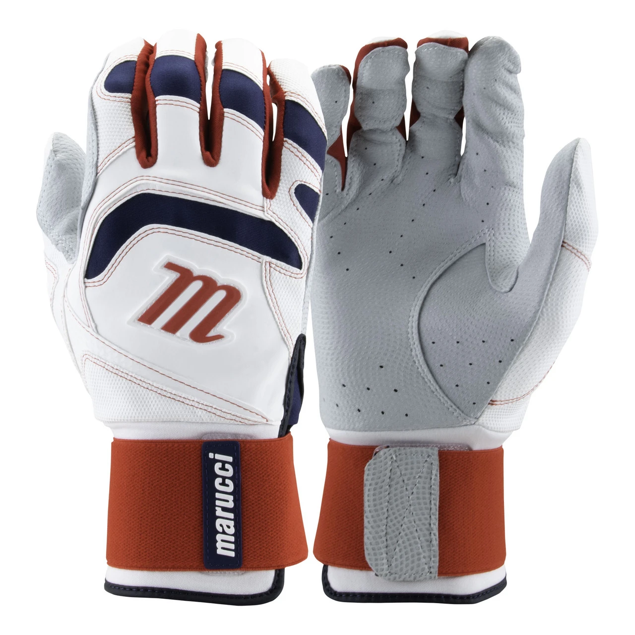 Marucci Signature Full Wrap Adult Baseball/Softball Batting Gloves 3 Marucci Signature Full Wrap Adult Baseball/Softball Batting Gloves