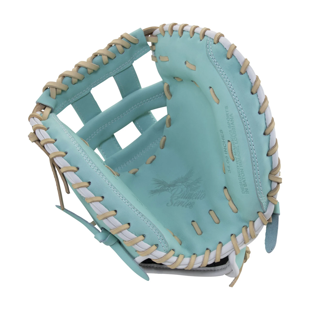 Marucci Palmetto M-Type 34 Inch Fastpitch Softball Catcher's Mitt 4 Marucci Palmetto M-Type 34 Inch Fastpitch Softball Catcher's Mitt - Image 2