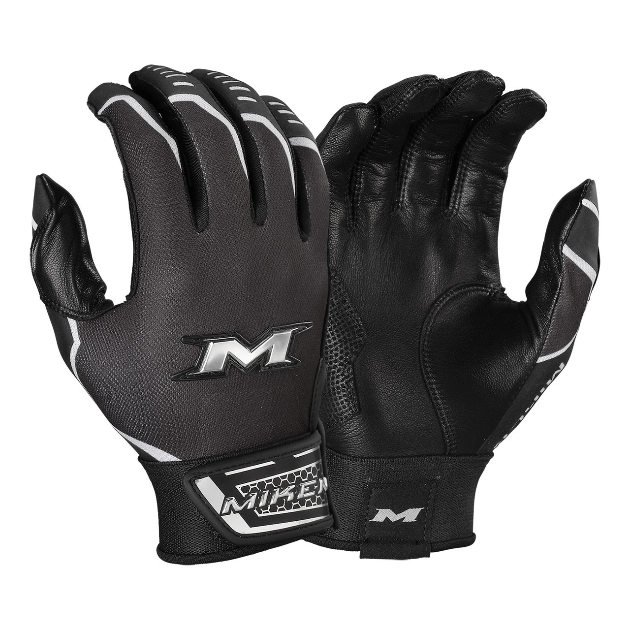 Miken Pro Series Adult Slowpitch Softball Batting Gloves 3 Miken Pro Series Adult Slowpitch Softball Batting Gloves