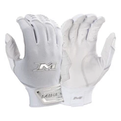 Miken Pro Series Adult Slowpitch Softball Batting Gloves 11 Miken Pro Series Adult Slowpitch Softball Batting Gloves -Bp Athletics mpsp w 88 miken pro sp wh 1 01 24711.1675545769