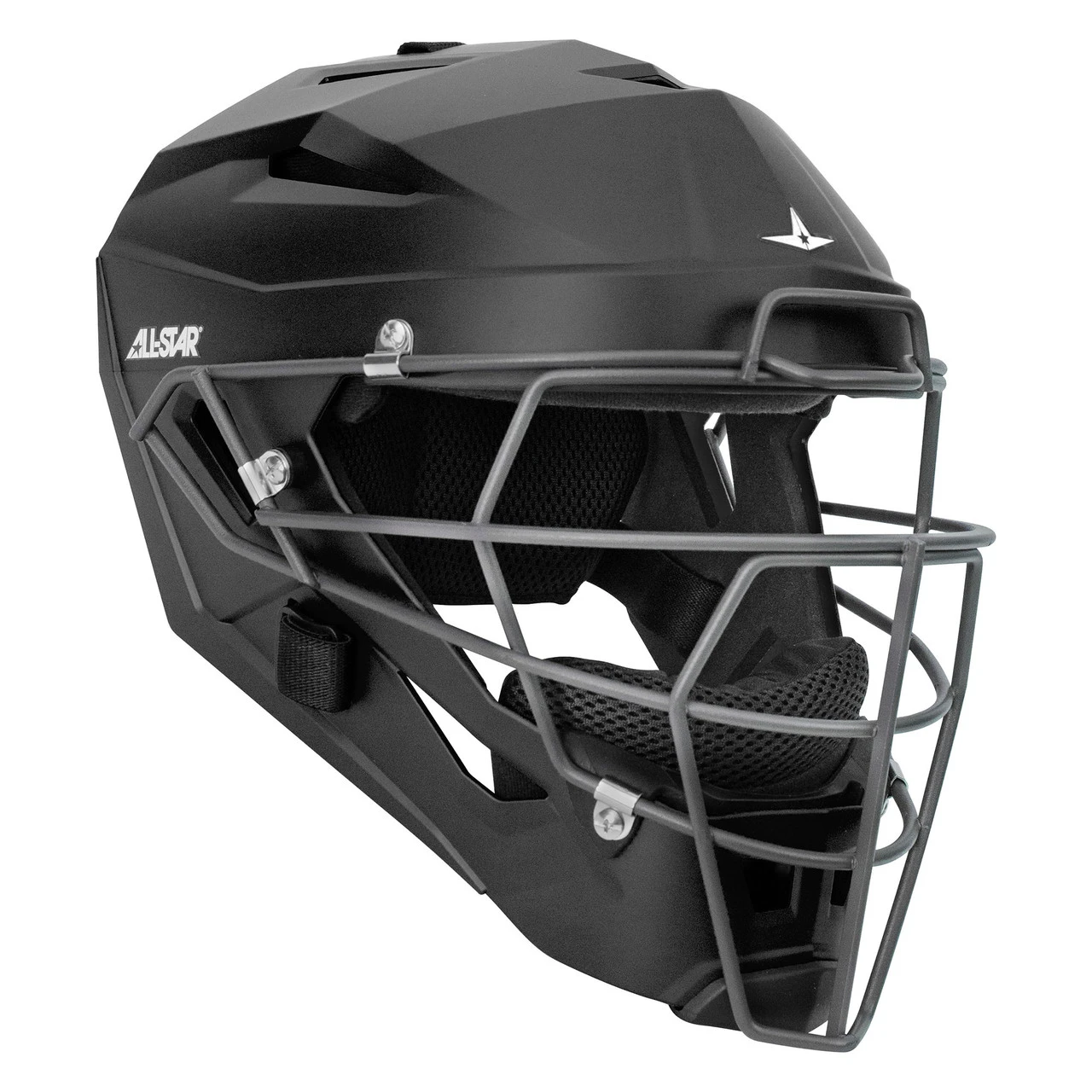 All-Star MVP5 Matte Adult Baseball Catcher's Helmet 3 All-Star MVP5 Matte Adult Baseball Catcher's Helmet