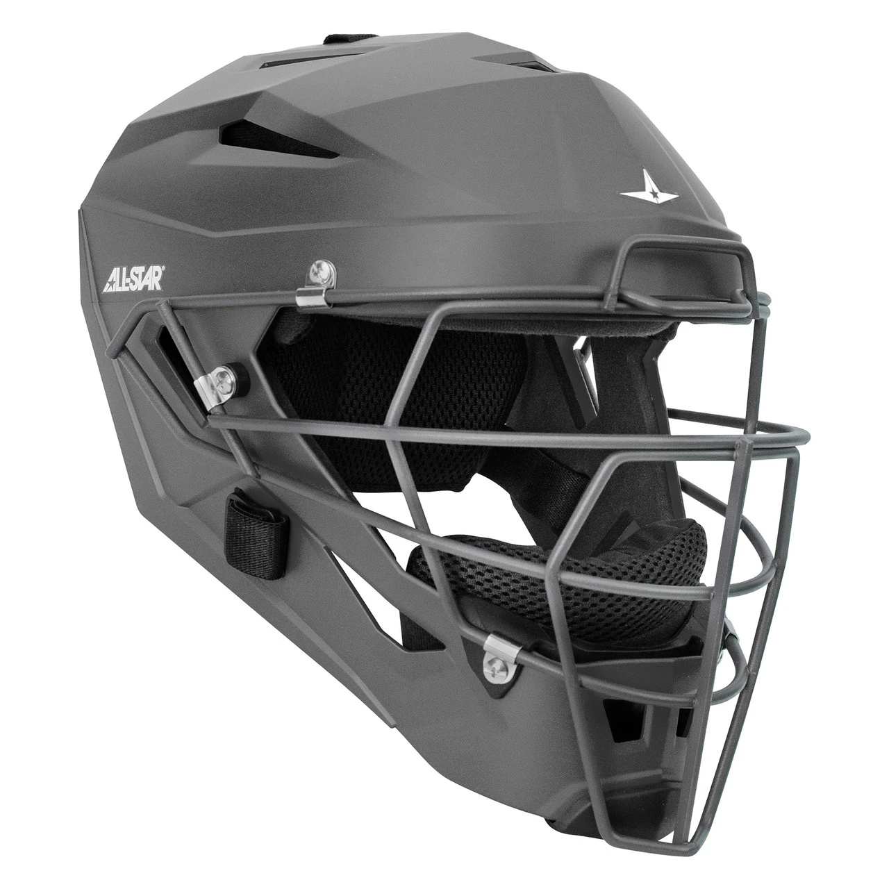 All-Star MVP5 Matte Adult Baseball Catcher's Helmet 5 All-Star MVP5 Matte Adult Baseball Catcher's Helmet - Image 3