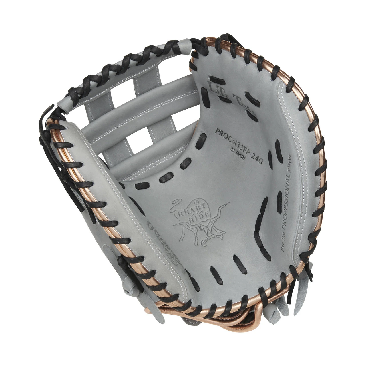 Rawlings Heart Of The Hide 33 Inch PROCM33FP-24G Fastpitch Softball Catcher's Mitt 4 Rawlings Heart Of The Hide 33 Inch PROCM33FP-24G Fastpitch Softball Catcher's Mitt - Image 2