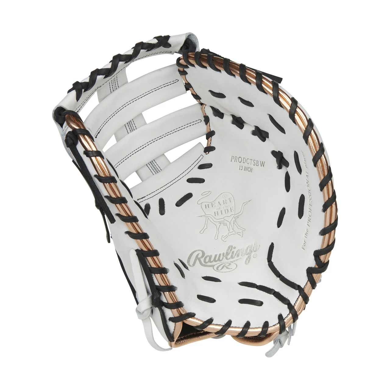 Rawlings Heart Of The Hide 13 Inch PRODCTSBW Fastpitch Softball First Base Mitt 4 Rawlings Heart Of The Hide 13 Inch PRODCTSBW Fastpitch Softball First Base Mitt - Image 2