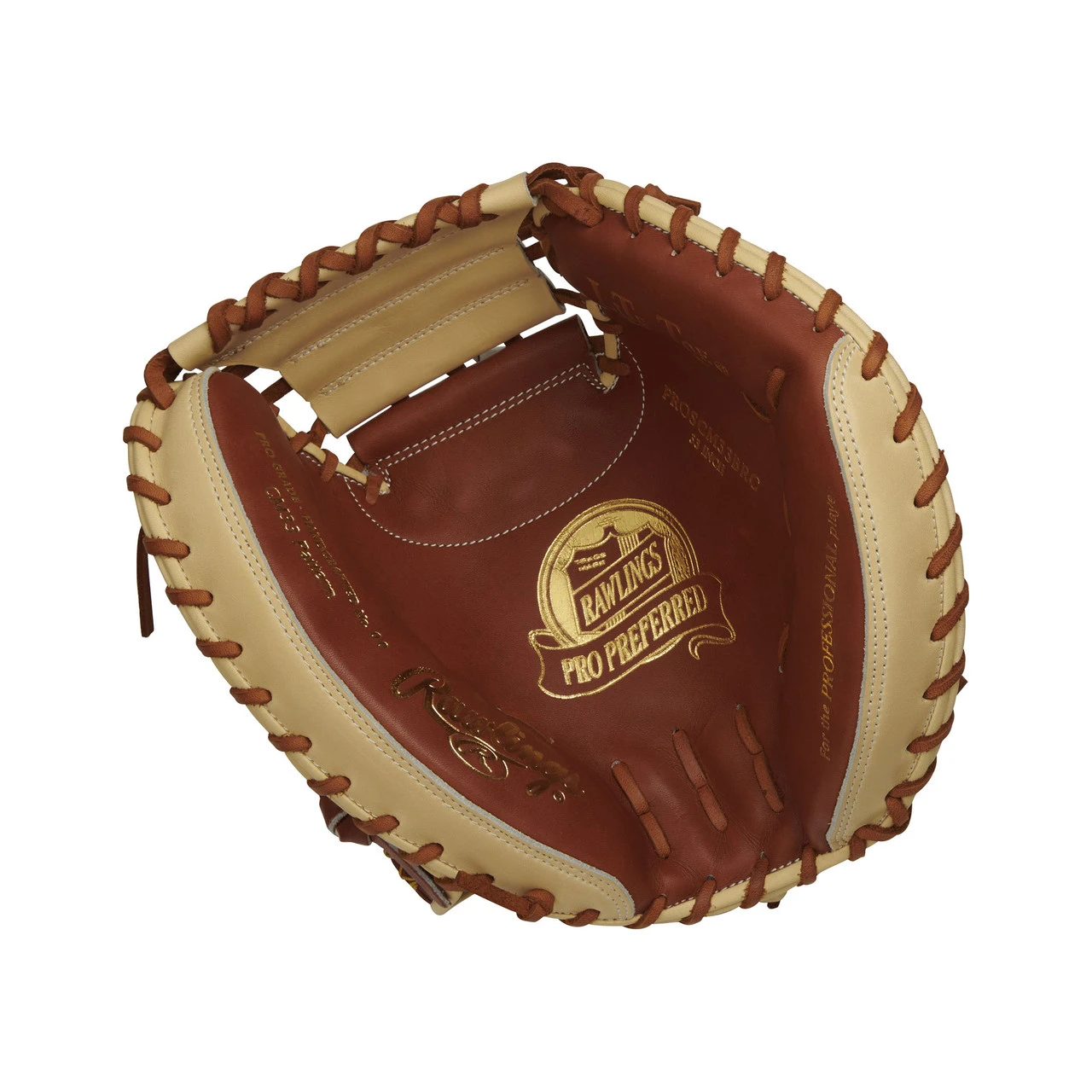 Rawlings Pro Preferred 33 Inch PROSCM33BRC Baseball Catcher's Mitt 4 Rawlings Pro Preferred 33 Inch PROSCM33BRC Baseball Catcher's Mitt - Image 2