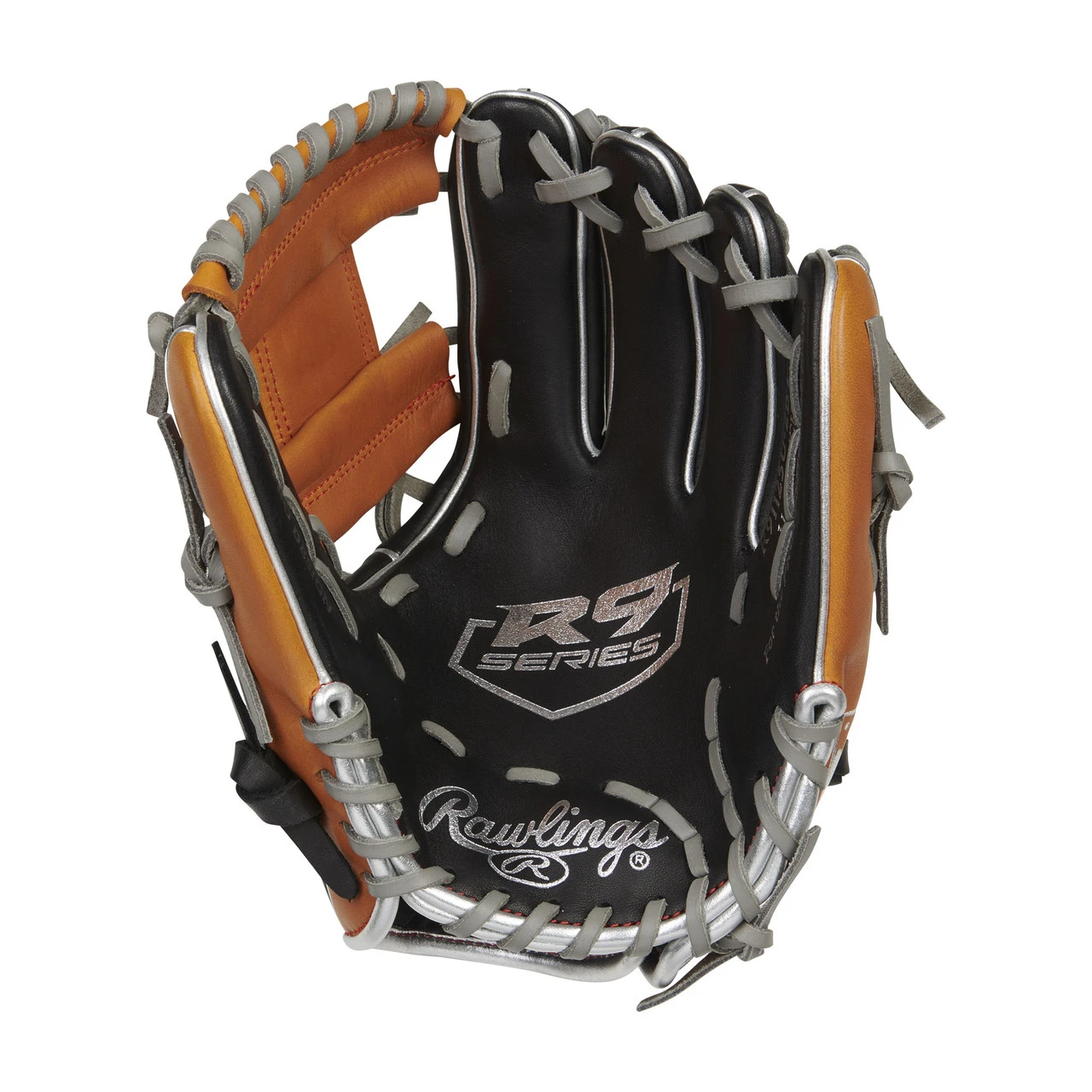 Rawlings R9 Contour Fit 11.25 Inch R91125U-2BT Baseball Glove 4 Rawlings R9 Contour Fit 11.25 Inch R91125U-2BT Baseball Glove - Image 2