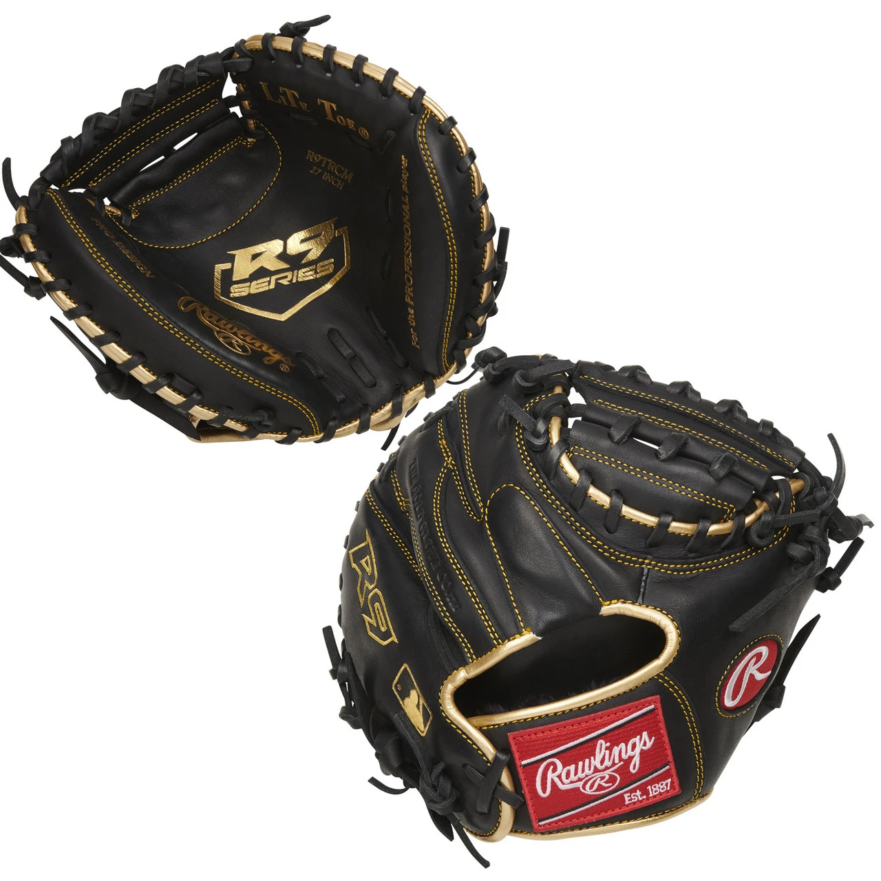 Rawlings R9 Series 27 Inch R9TRCM Baseball Catcher's Training Mitt 3 Rawlings R9 Series 27 Inch R9TRCM Baseball Catcher's Training Mitt