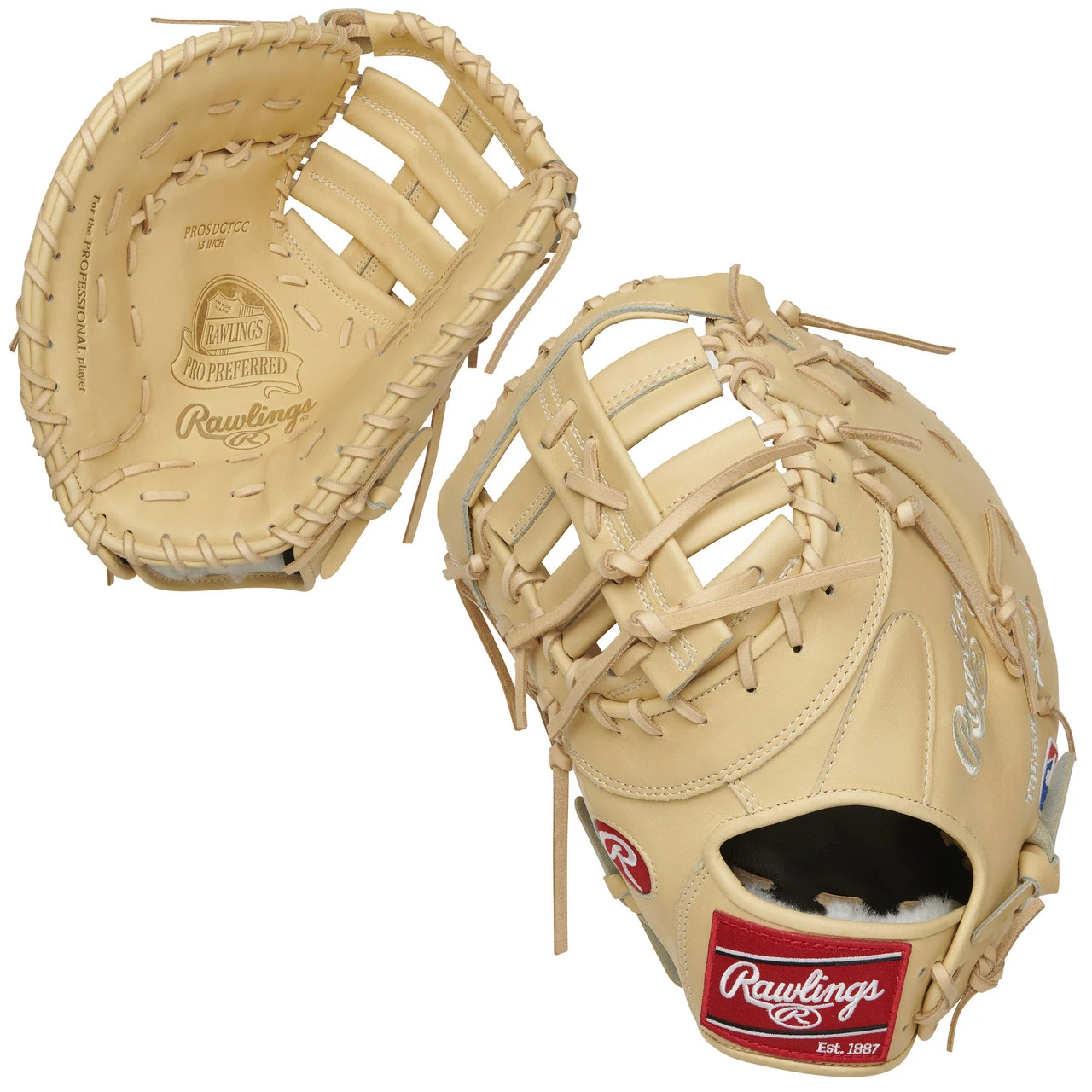 Rawlings Pro Preferred 13 Inch PROSDCTCC Baseball First Base Mitt 8 Rawlings Pro Preferred 13 Inch PROSDCTCC Baseball First Base Mitt - Image 6