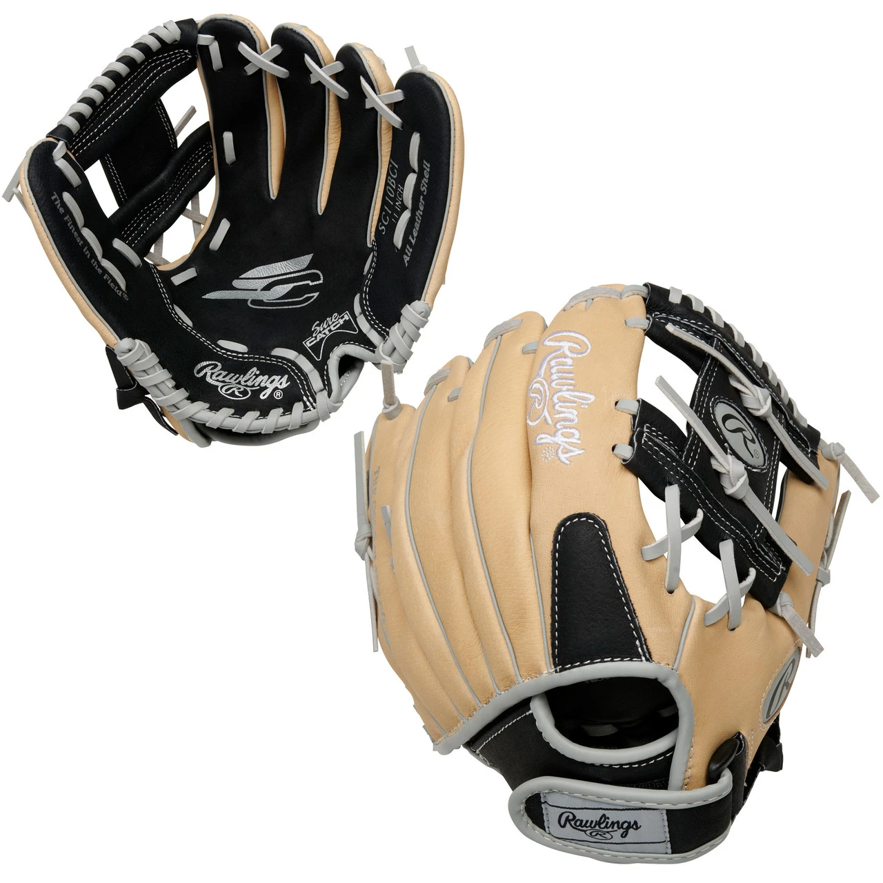 Rawlings Sure Catch 11 Inch SC110BCI Youth Baseball Glove 3 Rawlings Sure Catch 11 Inch SC110BCI Youth Baseball Glove