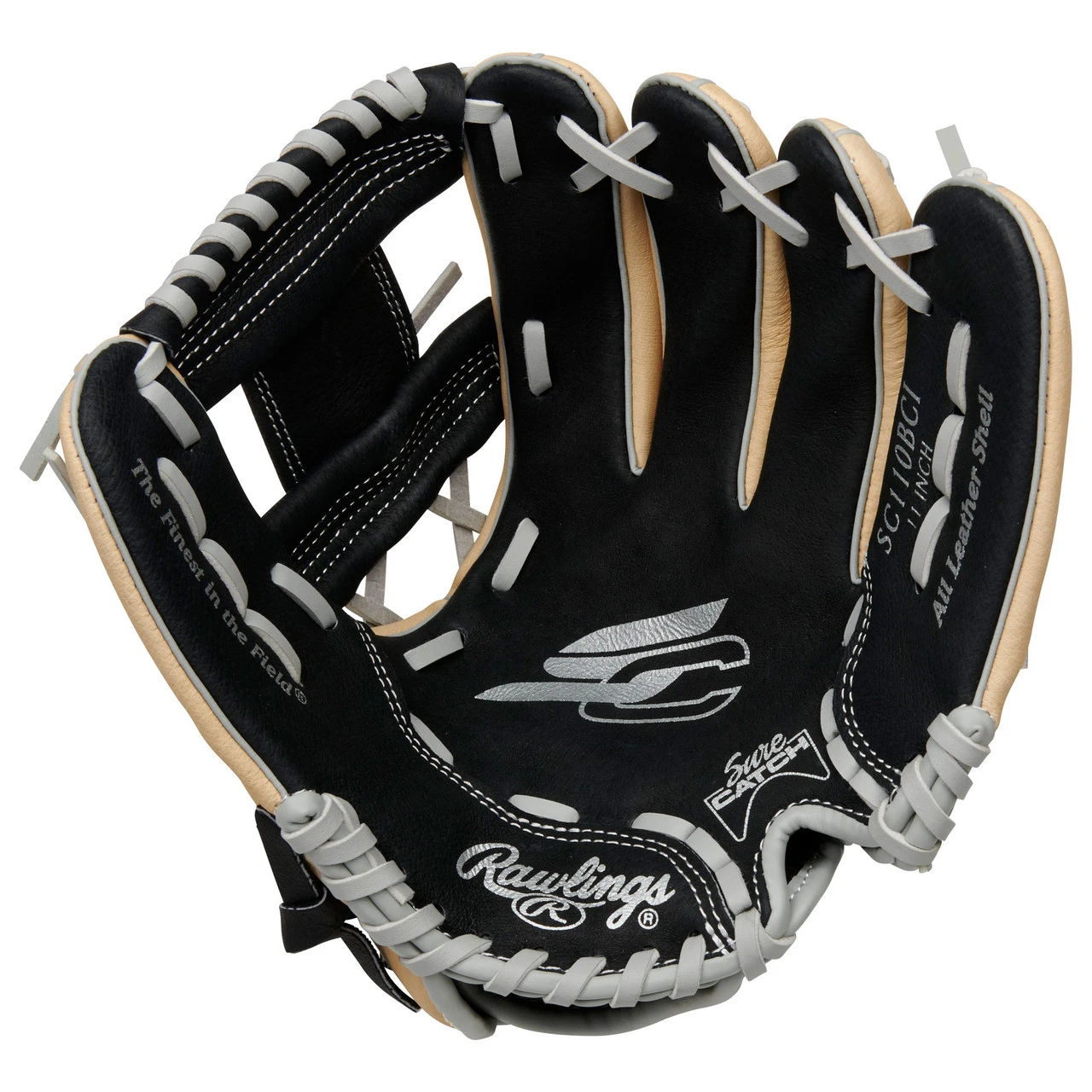 Rawlings Sure Catch 11 Inch SC110BCI Youth Baseball Glove 5 Rawlings Sure Catch 11 Inch SC110BCI Youth Baseball Glove - Image 3